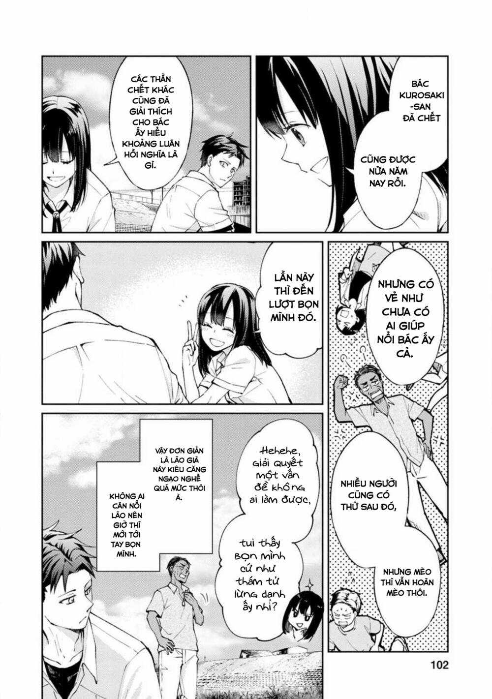 Thần Chết Làm Thêm 300 Yên/Giờ Chapter 2 trang 34