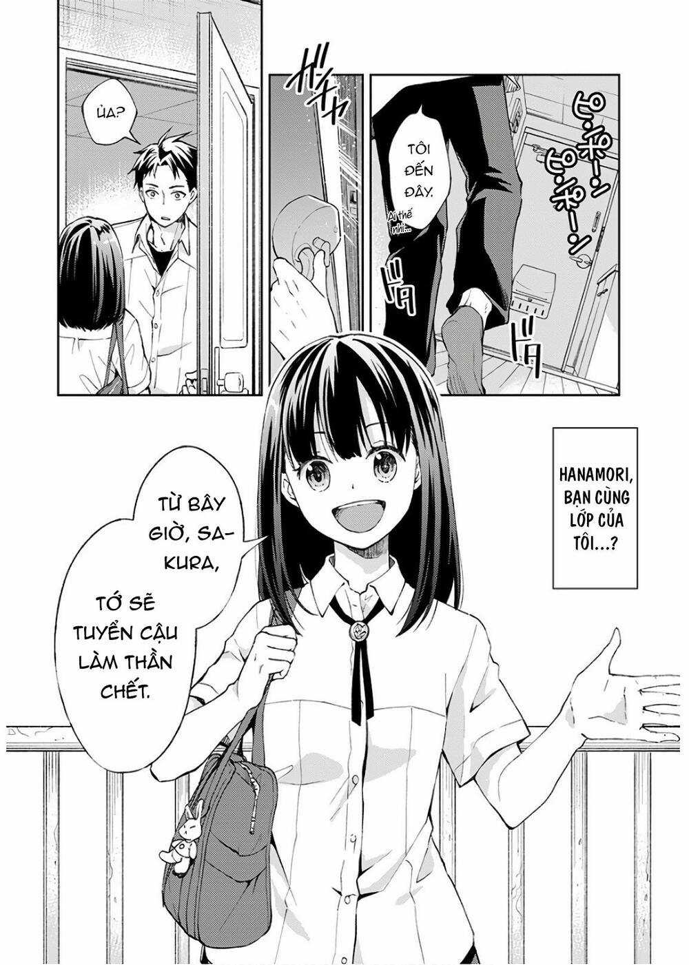 Thần Chết Làm Thêm 300 Yên Một Giờ Chapter 1 trang 16