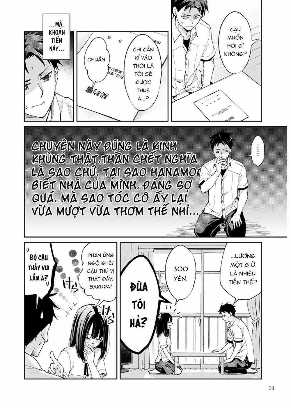 Thần Chết Làm Thêm 300 Yên Một Giờ Chapter 1 trang 20