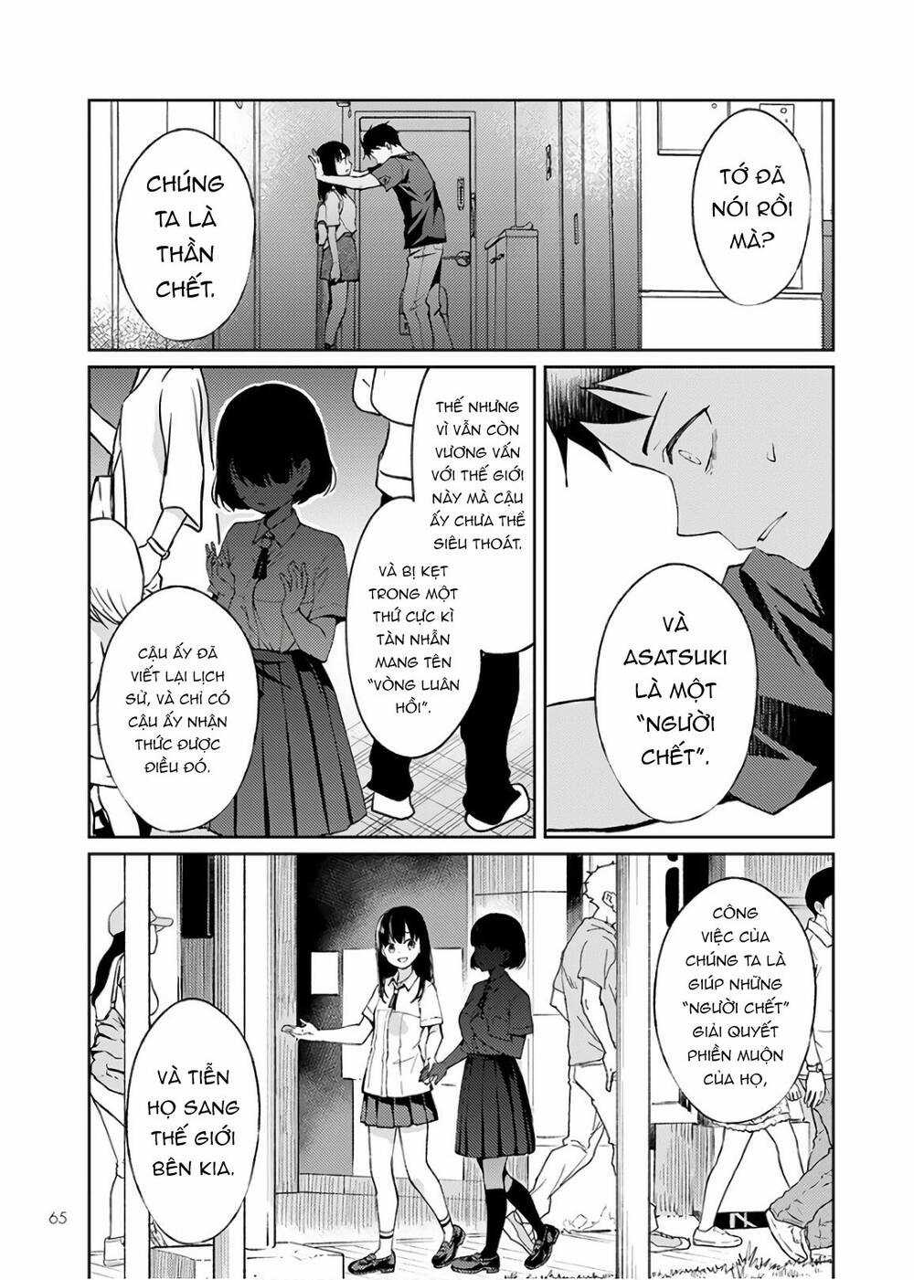 Thần Chết Làm Thêm 300 Yên Một Giờ Chapter 1 trang 61