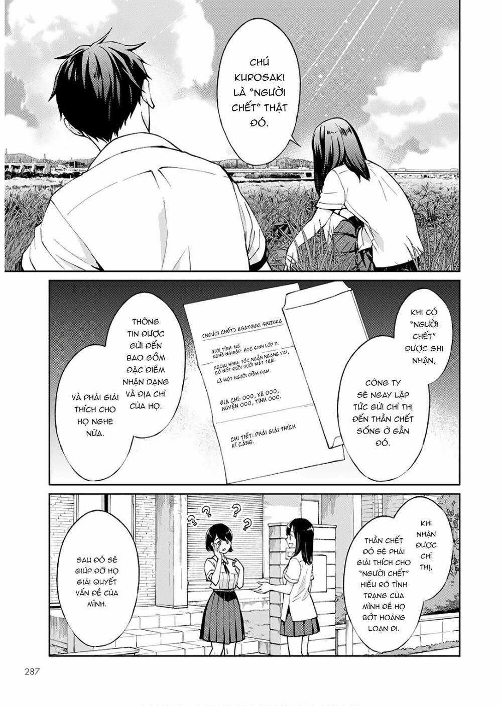 Thần Chết Làm Thêm 300 Yên Một Giờ Chapter 2 trang 33