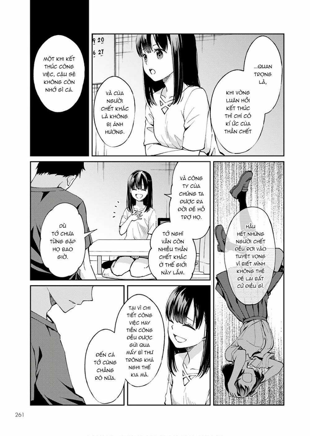 Thần Chết Làm Thêm 300 Yên Một Giờ Chapter 2 trang 7