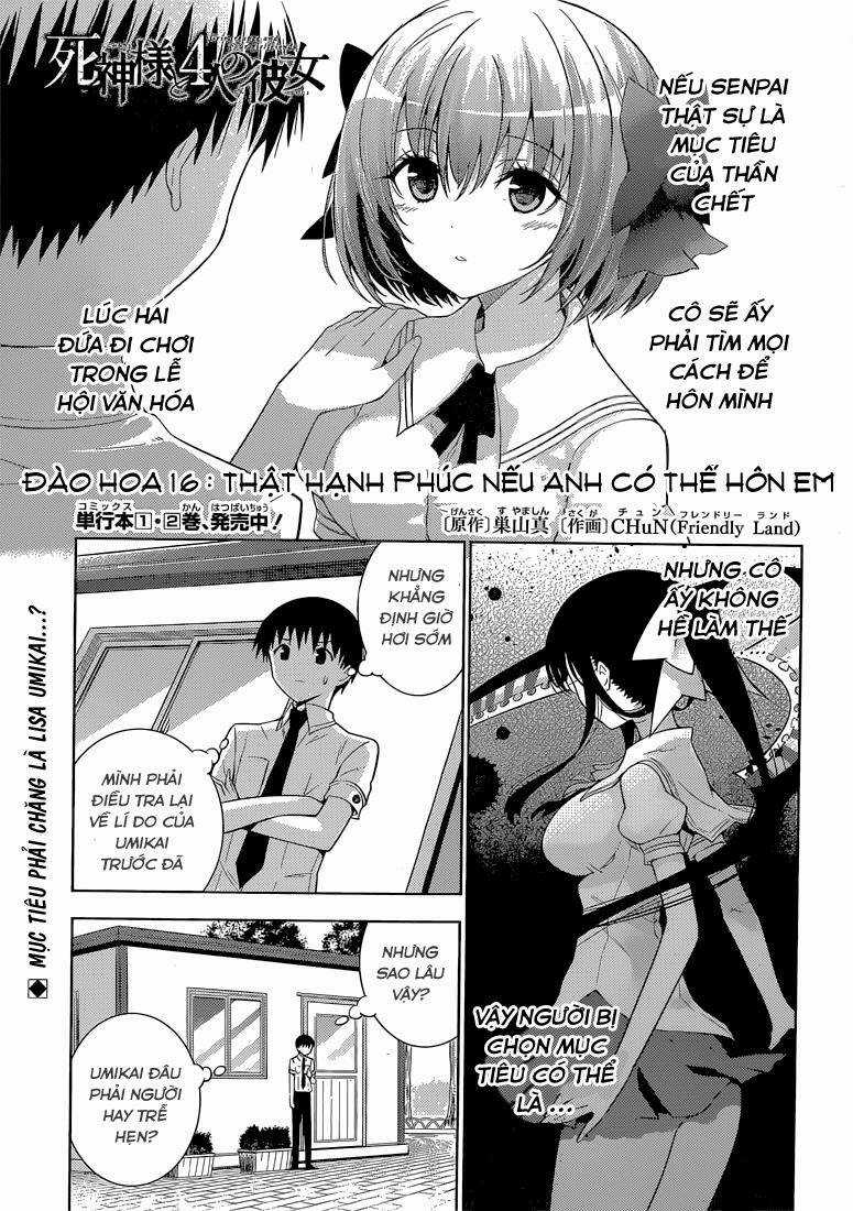Thần Chết Và 4 Cô Bạn Gái Chapter 16 trang 3