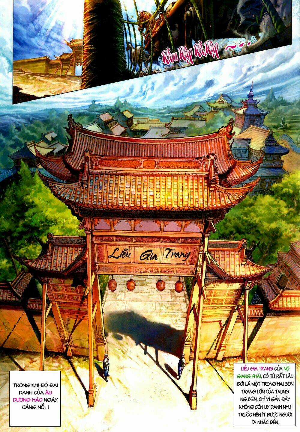 Thần Chưởng Long Kiếm Phi Chapter 1 trang 16