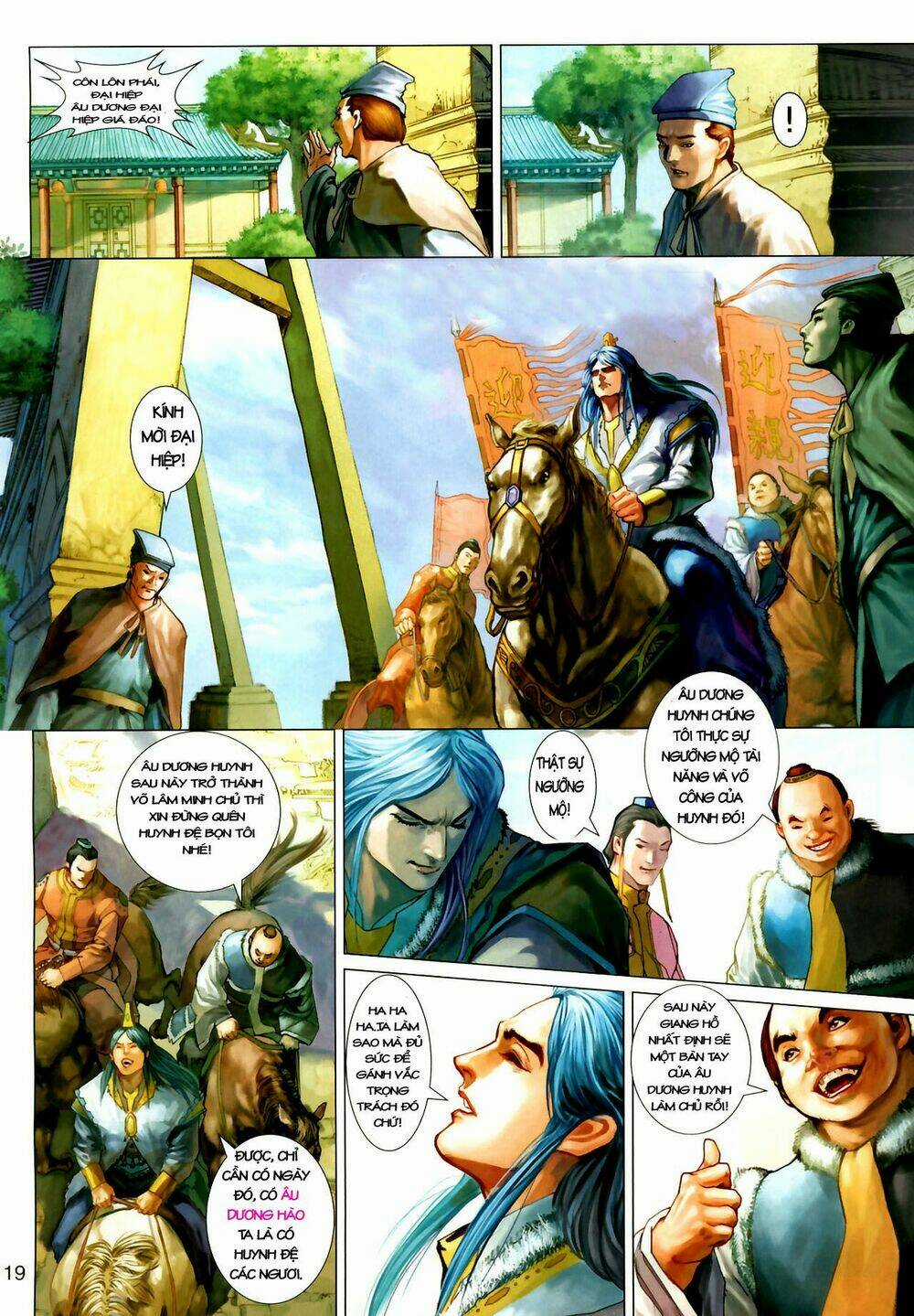 Thần Chưởng Long Kiếm Phi Chapter 1 trang 17