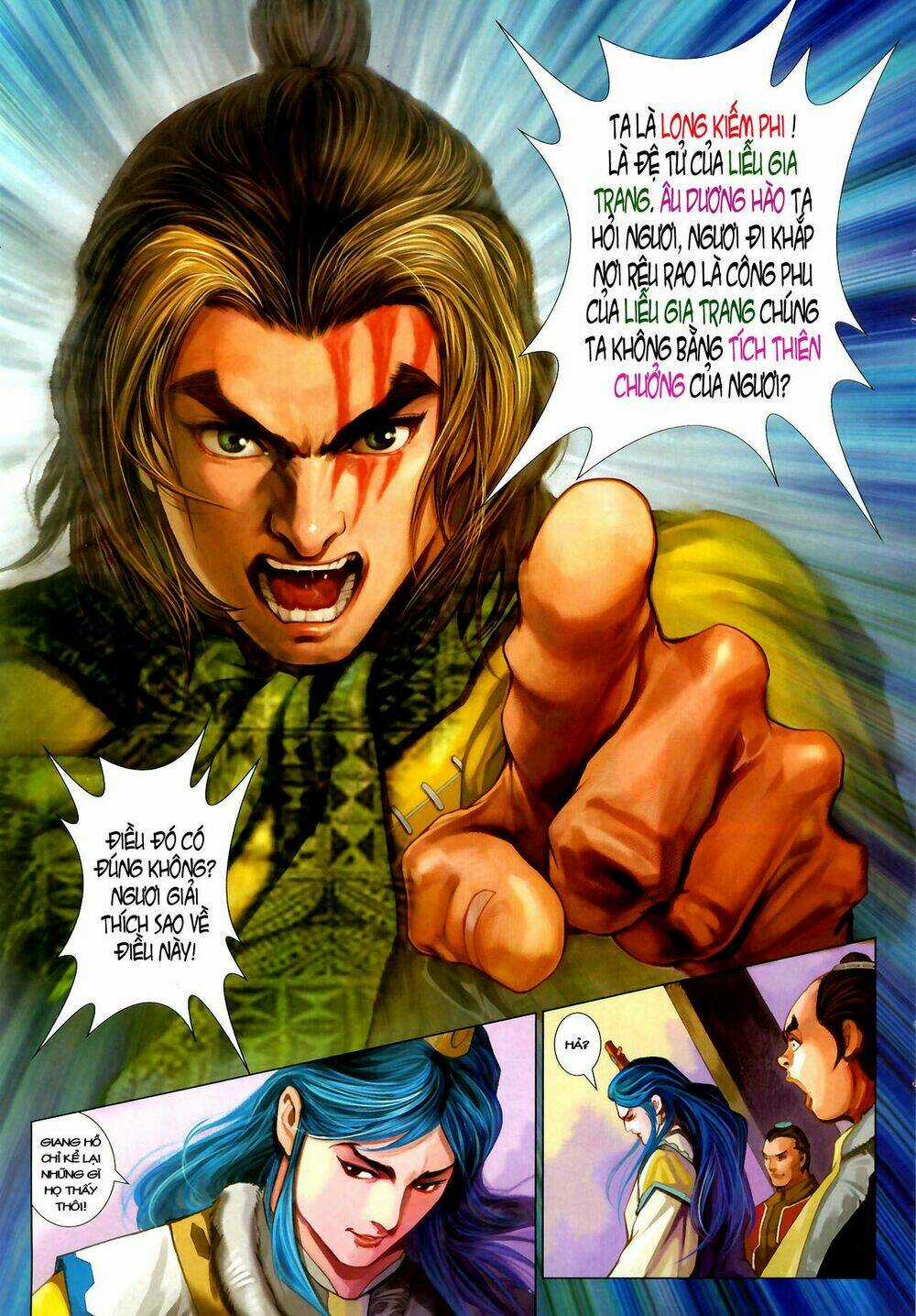 Thần Chưởng Long Kiếm Phi Chapter 1 trang 19