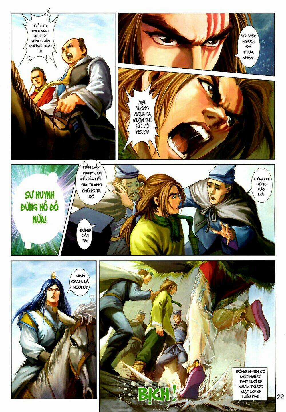 Thần Chưởng Long Kiếm Phi Chapter 1 trang 20