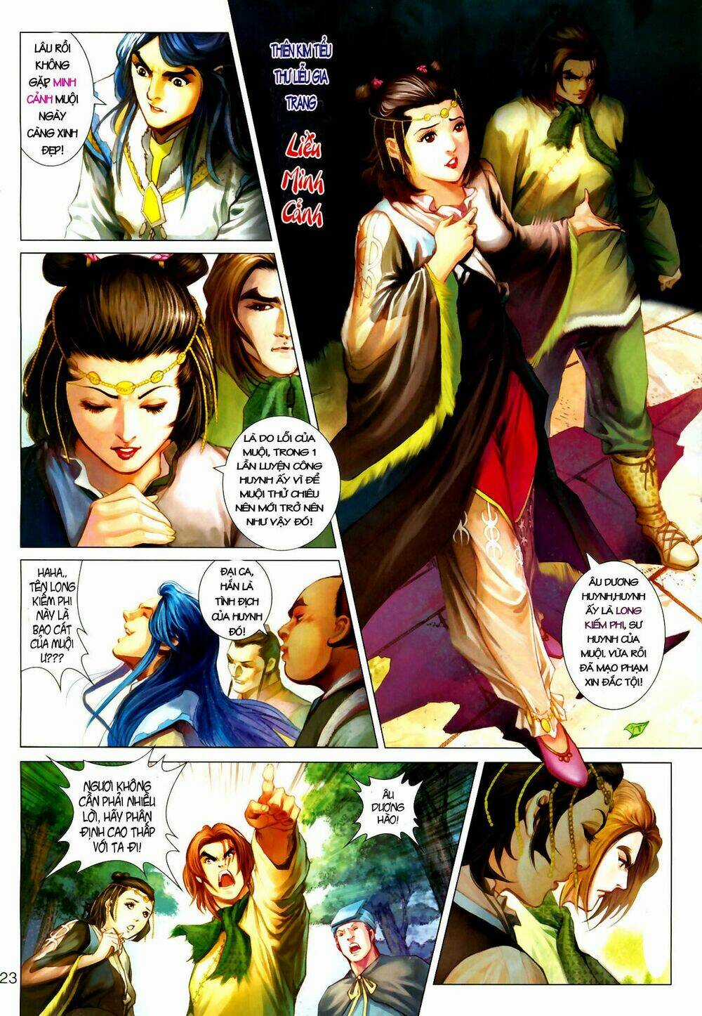 Thần Chưởng Long Kiếm Phi Chapter 1 trang 21