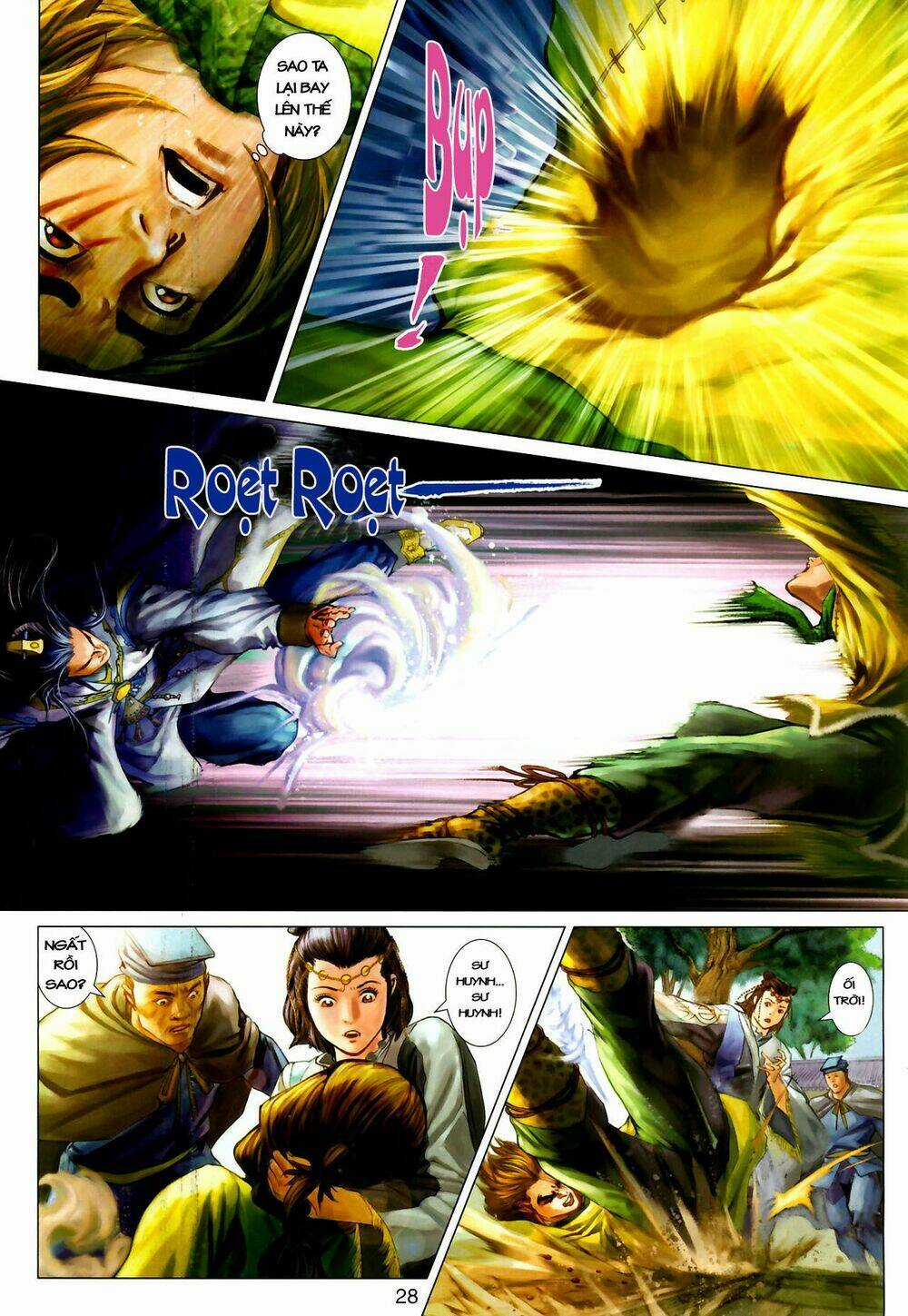 Thần Chưởng Long Kiếm Phi Chapter 1 trang 26