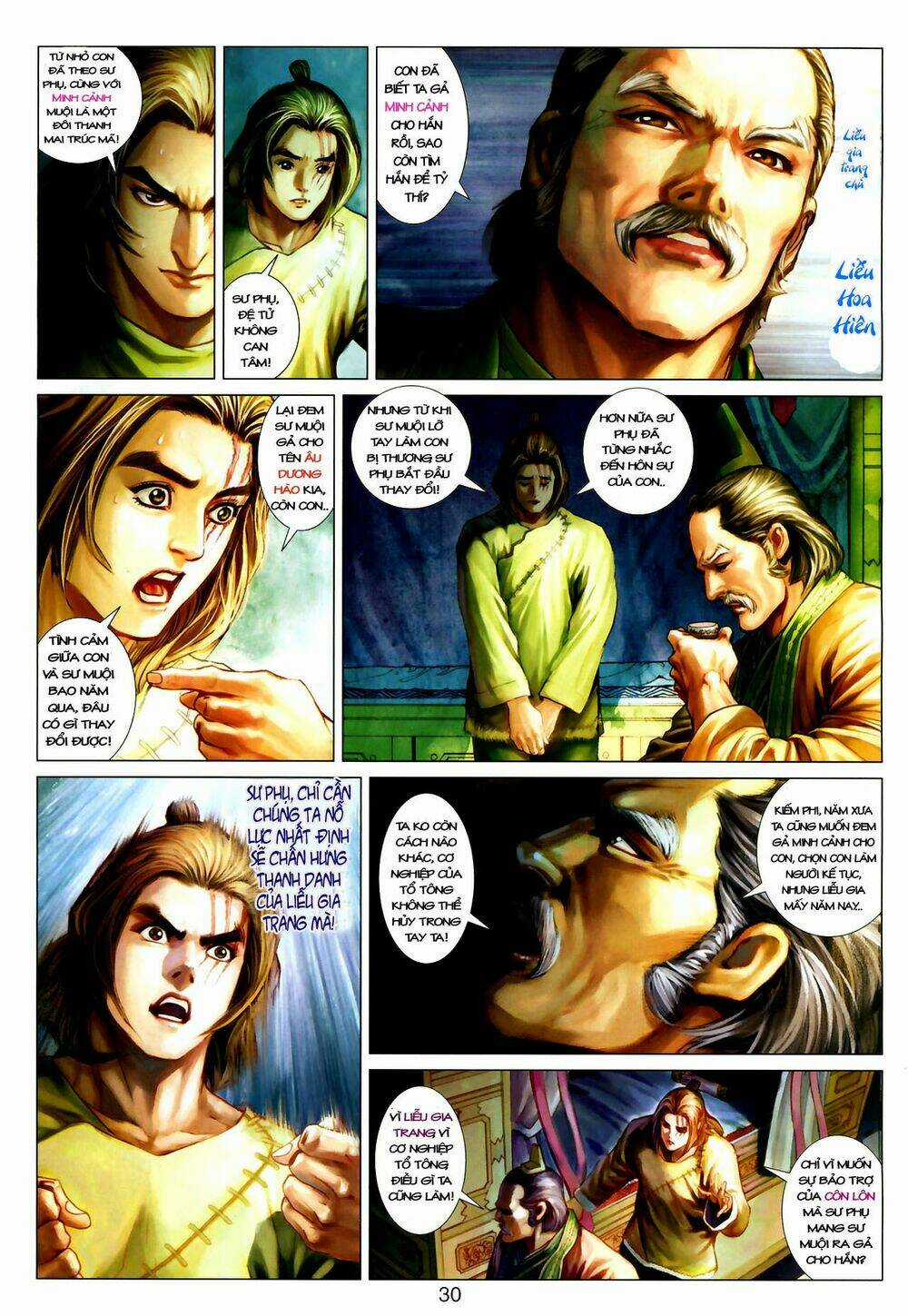 Thần Chưởng Long Kiếm Phi Chapter 1 trang 28