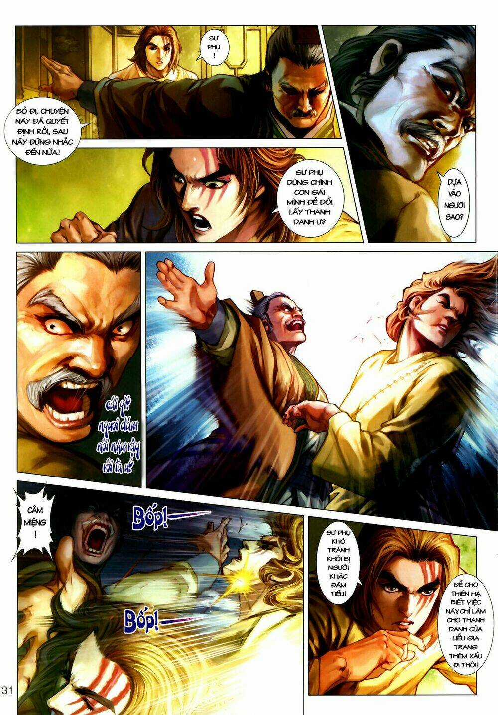 Thần Chưởng Long Kiếm Phi Chapter 1 trang 29