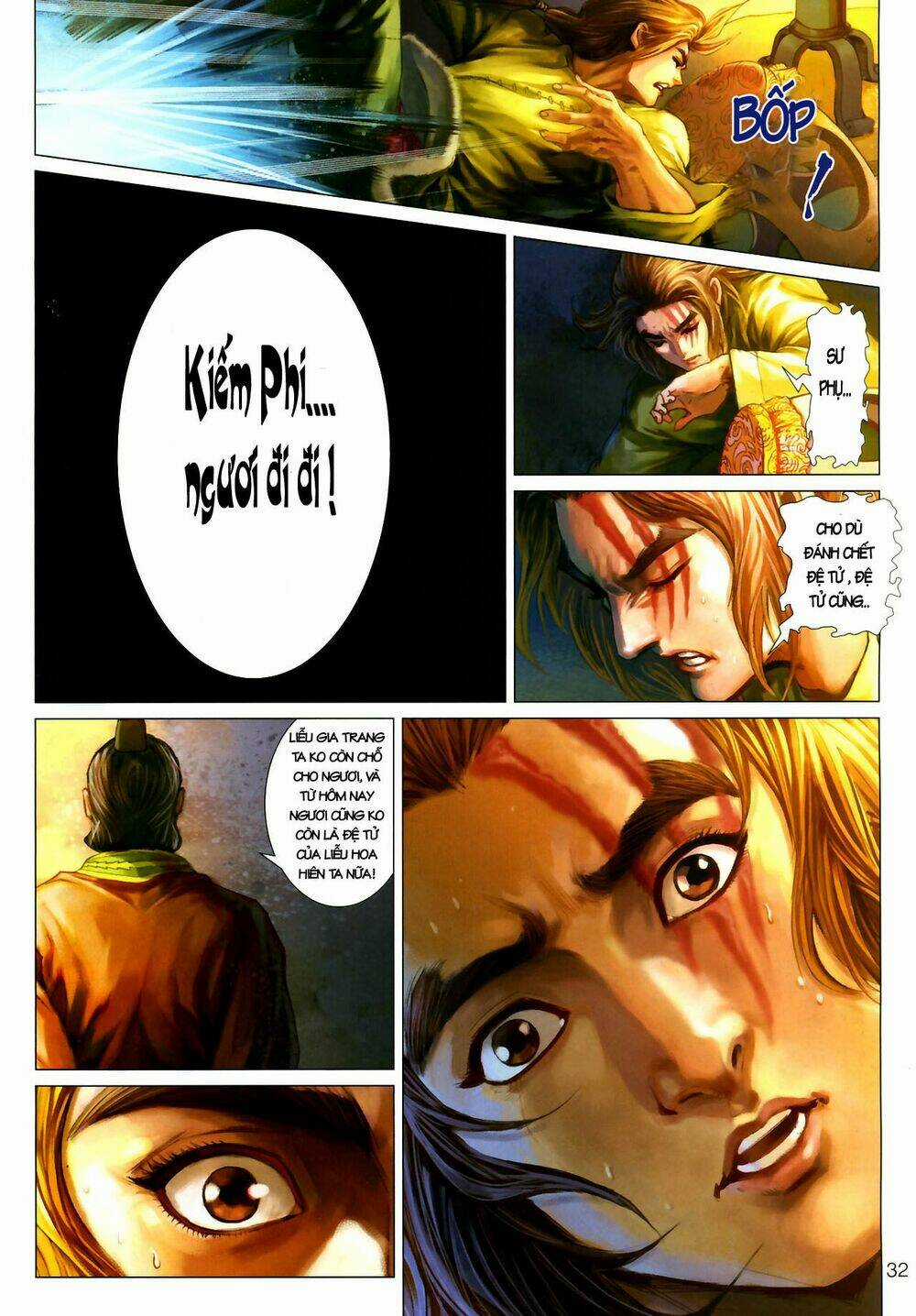 Thần Chưởng Long Kiếm Phi Chapter 1 trang 30