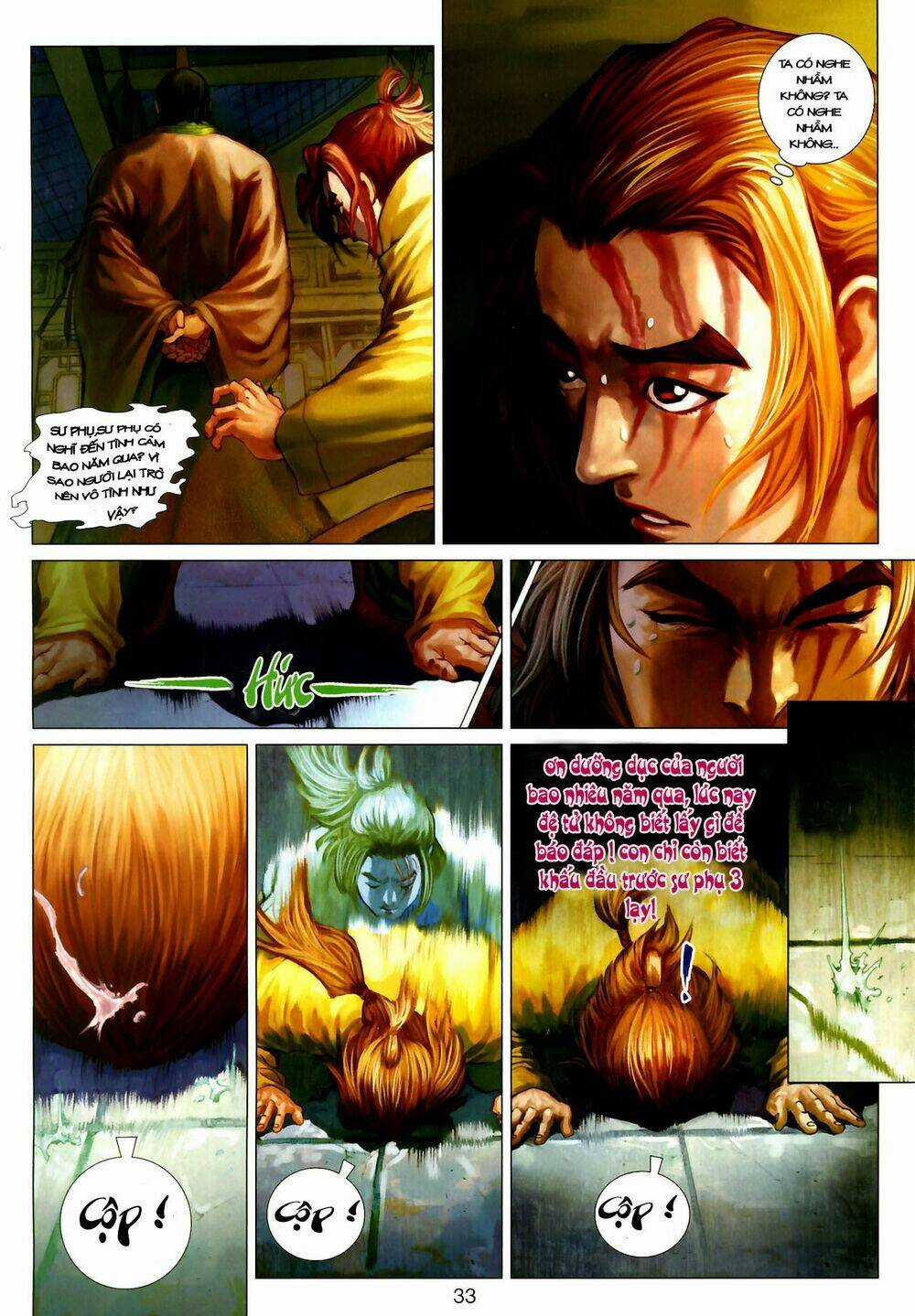 Thần Chưởng Long Kiếm Phi Chapter 1 trang 31