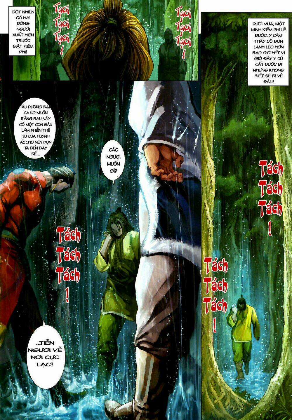 Thần Chưởng Long Kiếm Phi Chapter 1 trang 34