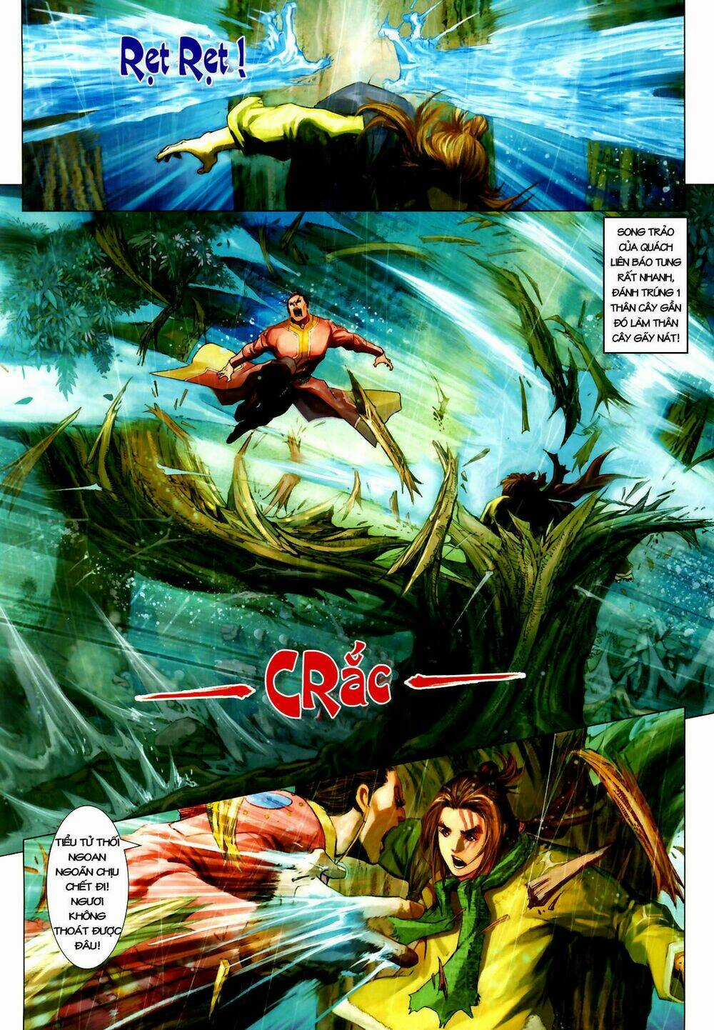 Thần Chưởng Long Kiếm Phi Chapter 1 trang 37