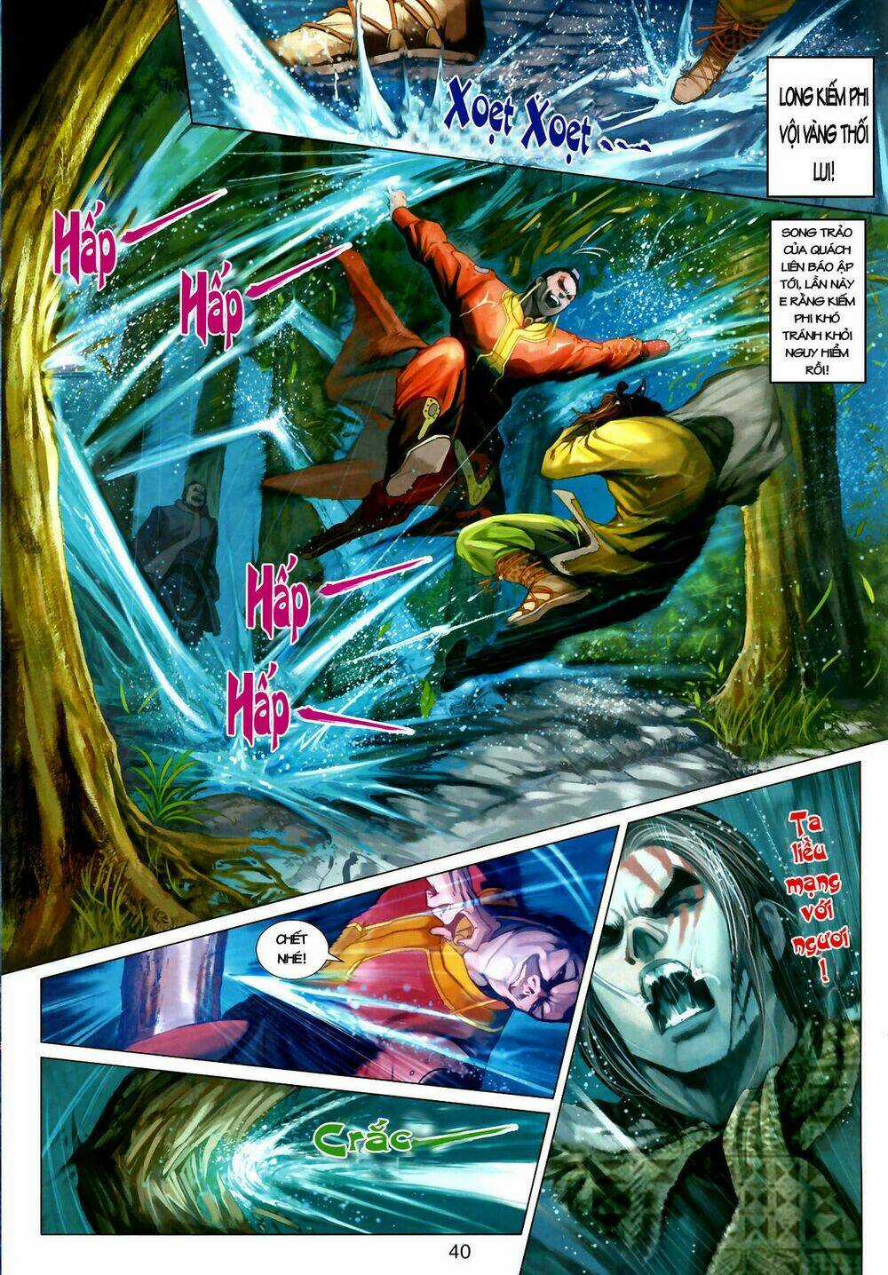 Thần Chưởng Long Kiếm Phi Chapter 1 trang 38