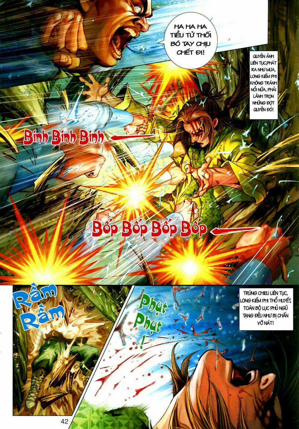 Thần Chưởng Long Kiếm Phi Chapter 1 trang 40