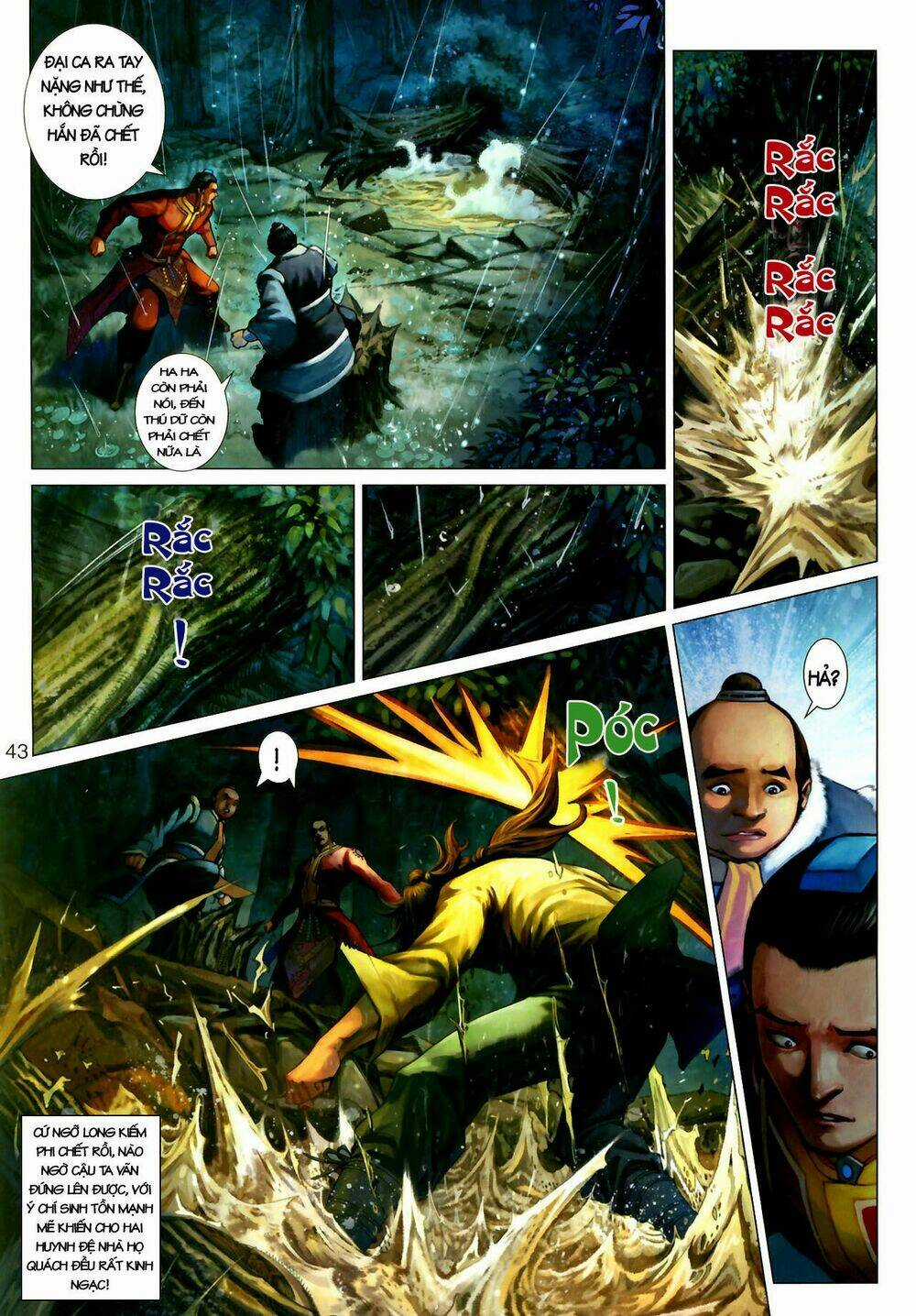 Thần Chưởng Long Kiếm Phi Chapter 1 trang 41