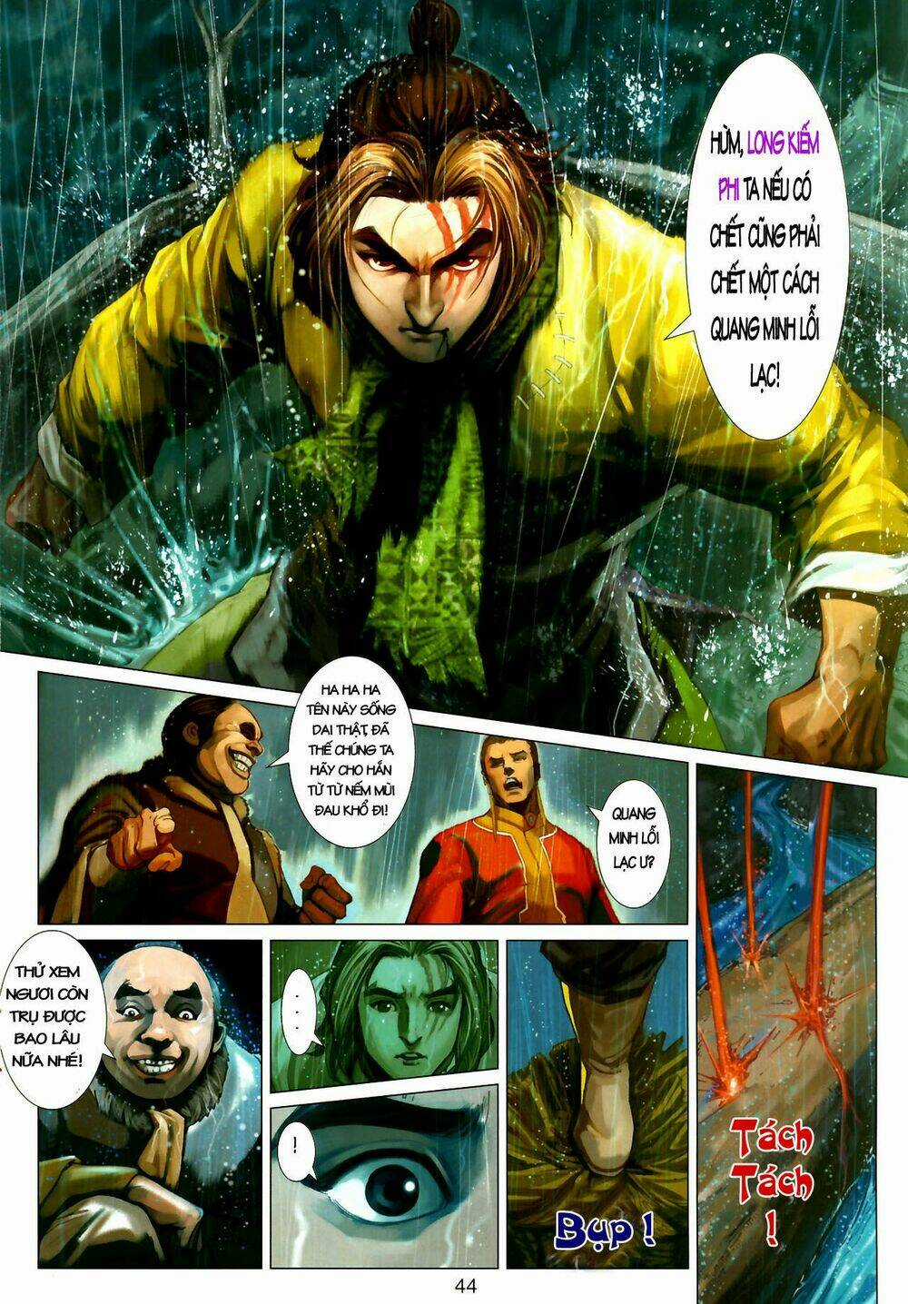 Thần Chưởng Long Kiếm Phi Chapter 1 trang 42