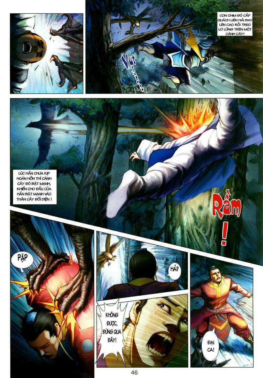 Thần Chưởng Long Kiếm Phi Chapter 1 trang 44