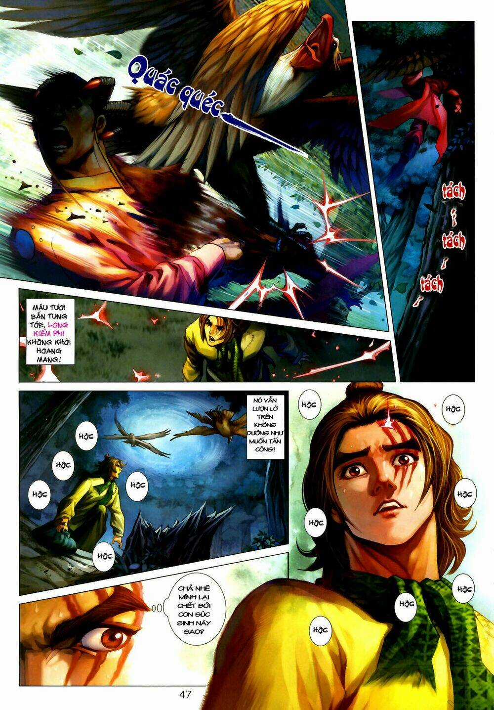 Thần Chưởng Long Kiếm Phi Chapter 1 trang 45