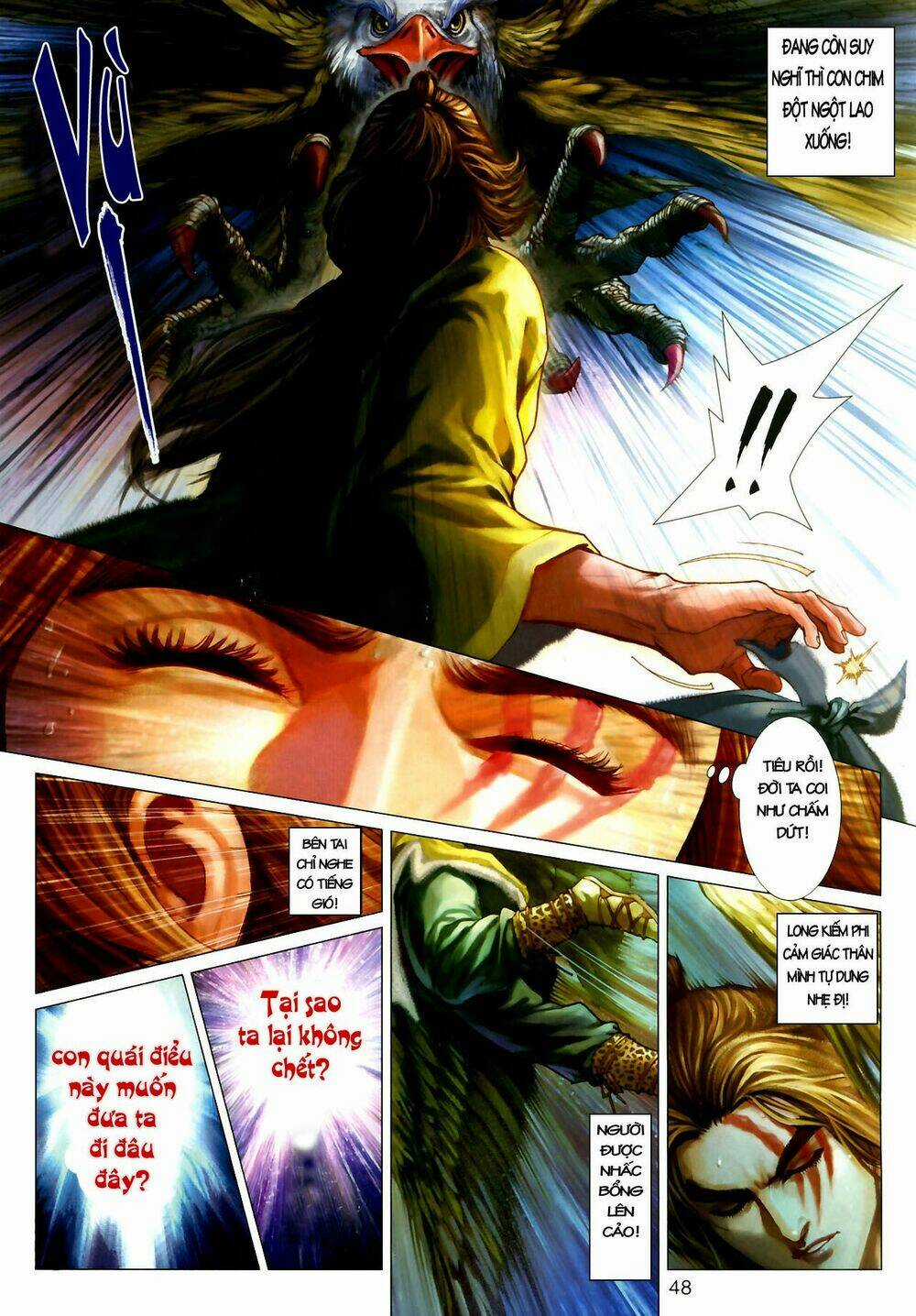 Thần Chưởng Long Kiếm Phi Chapter 1 trang 46