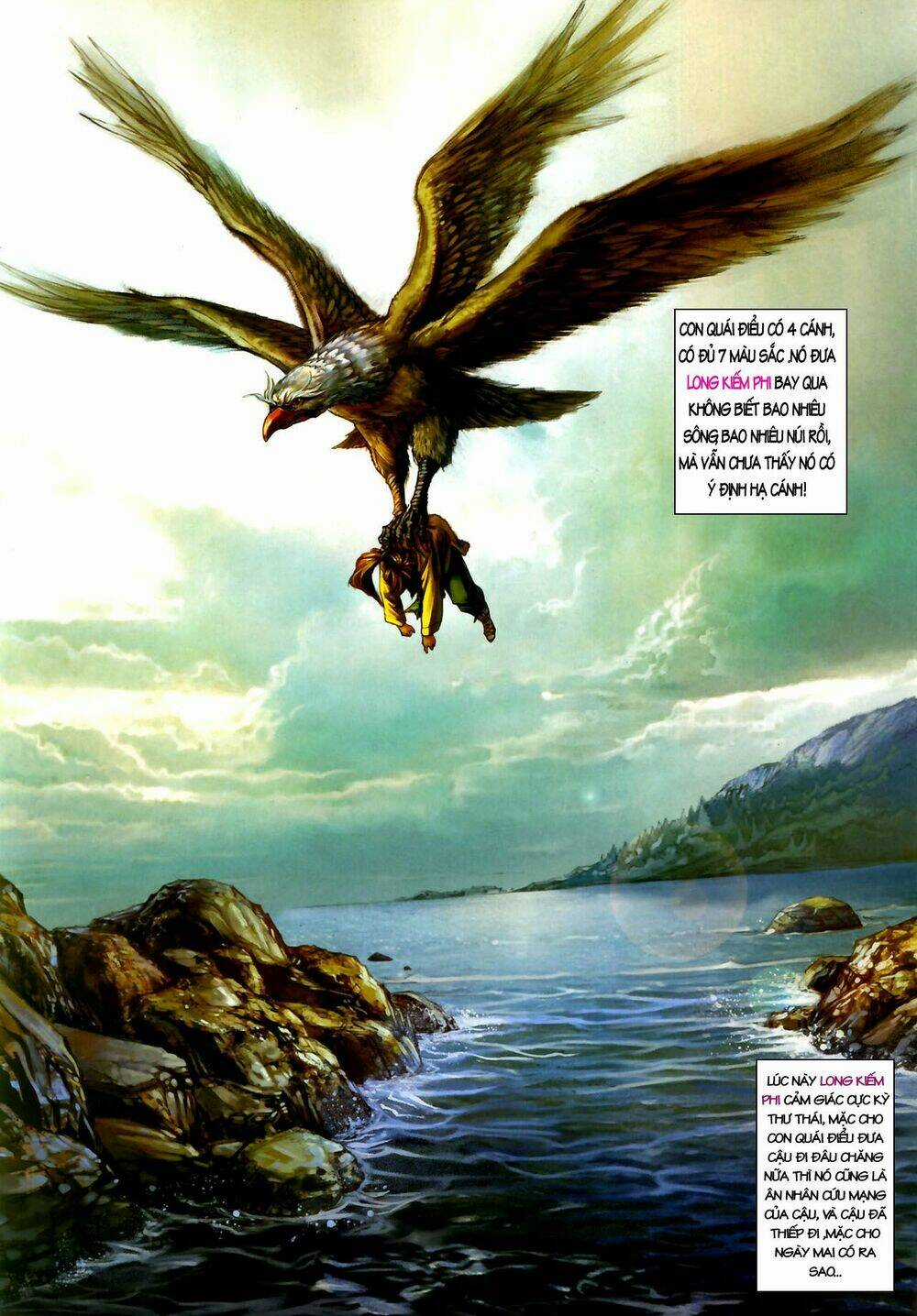 Thần Chưởng Long Kiếm Phi Chapter 1 trang 47