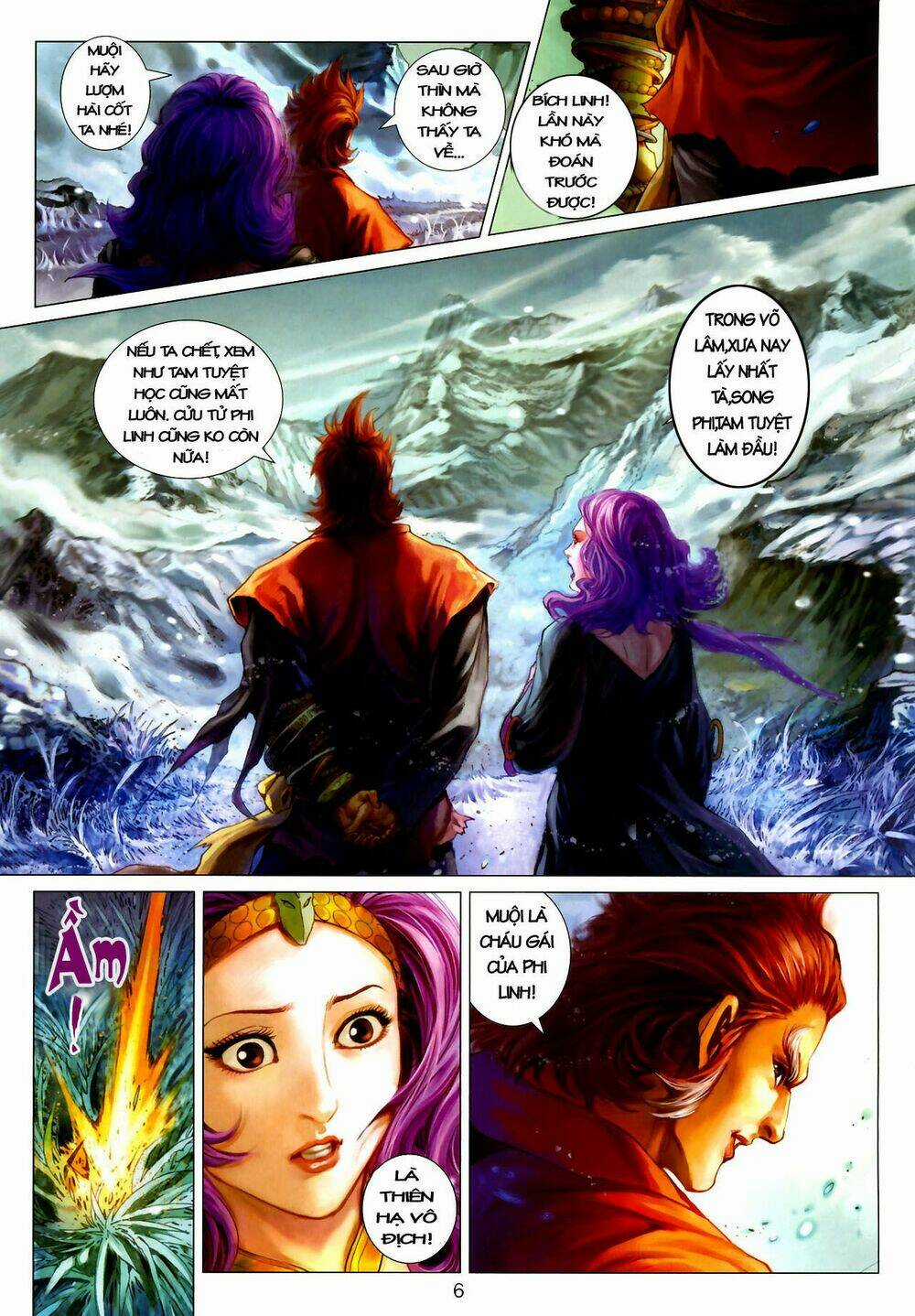 Thần Chưởng Long Kiếm Phi Chapter 1 trang 5