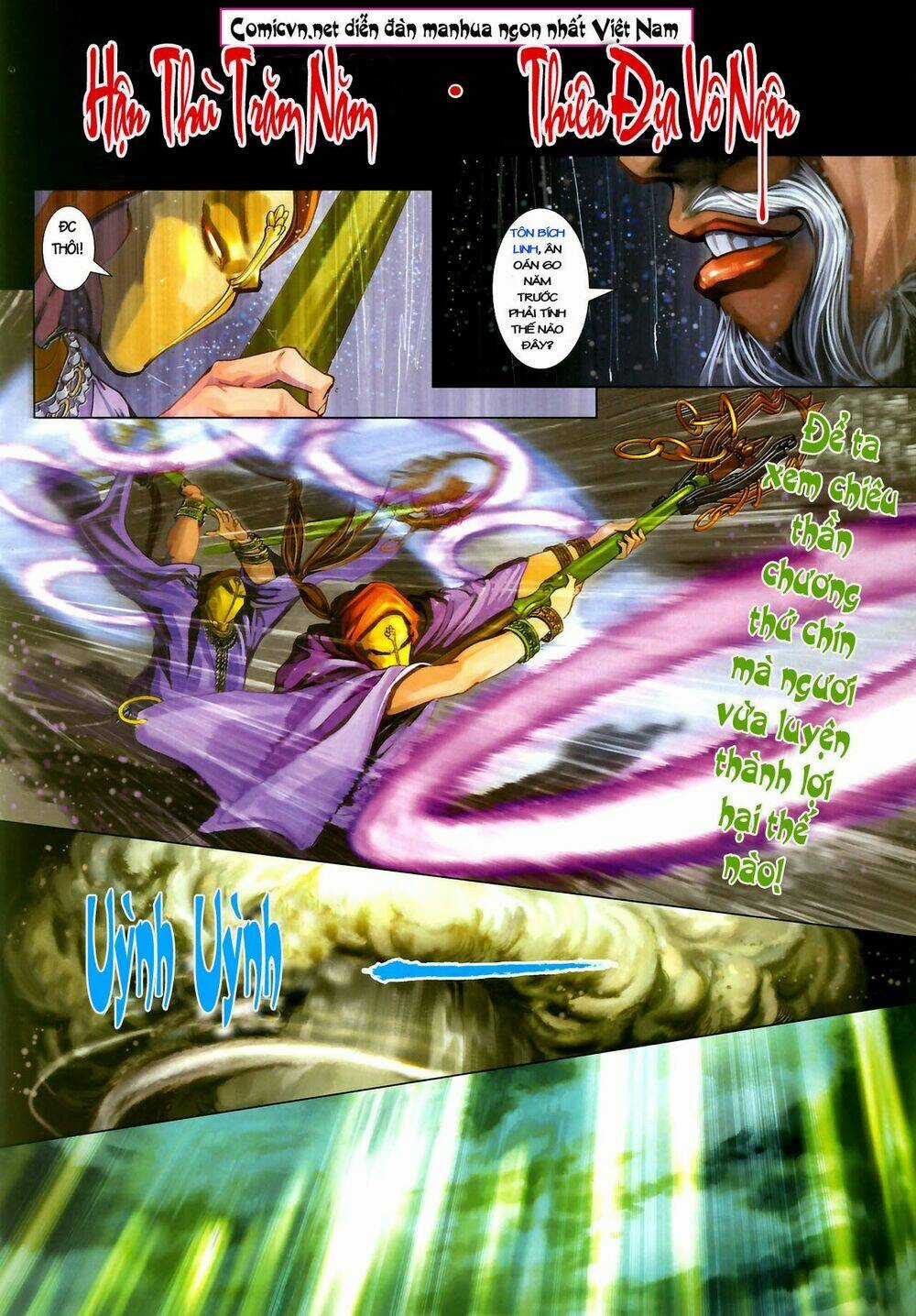 Thần Chưởng Long Kiếm Phi Chapter 1 trang 52