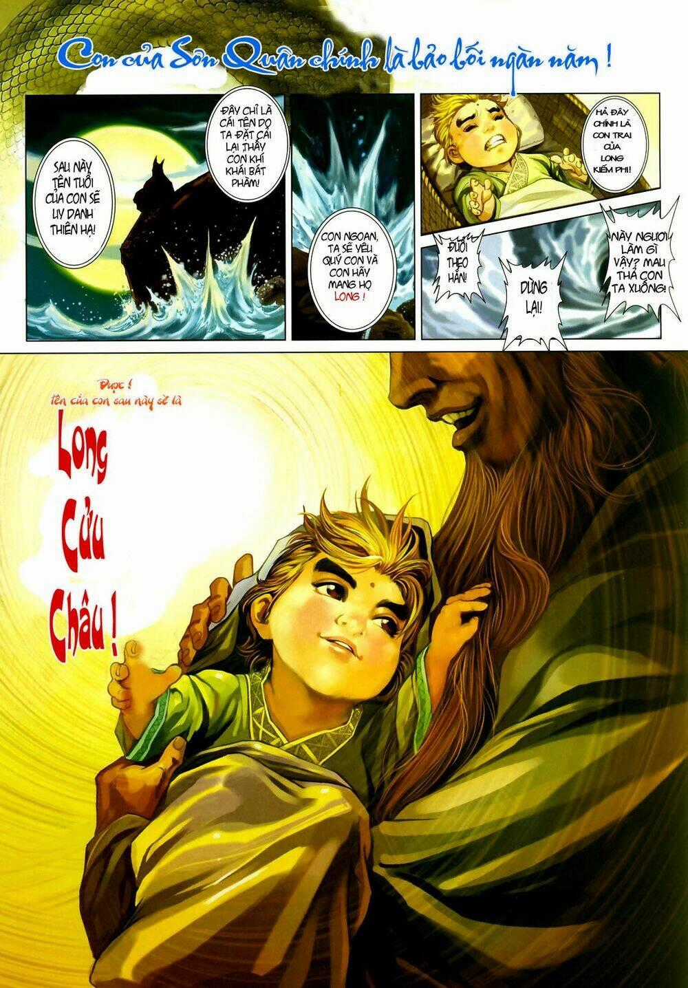 Thần Chưởng Long Kiếm Phi Chapter 1 trang 55