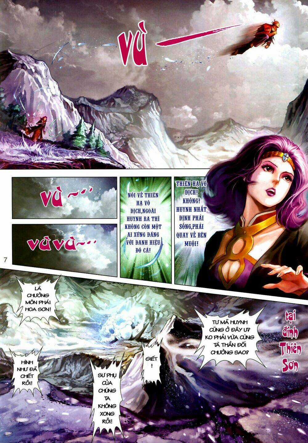 Thần Chưởng Long Kiếm Phi Chapter 1 trang 6