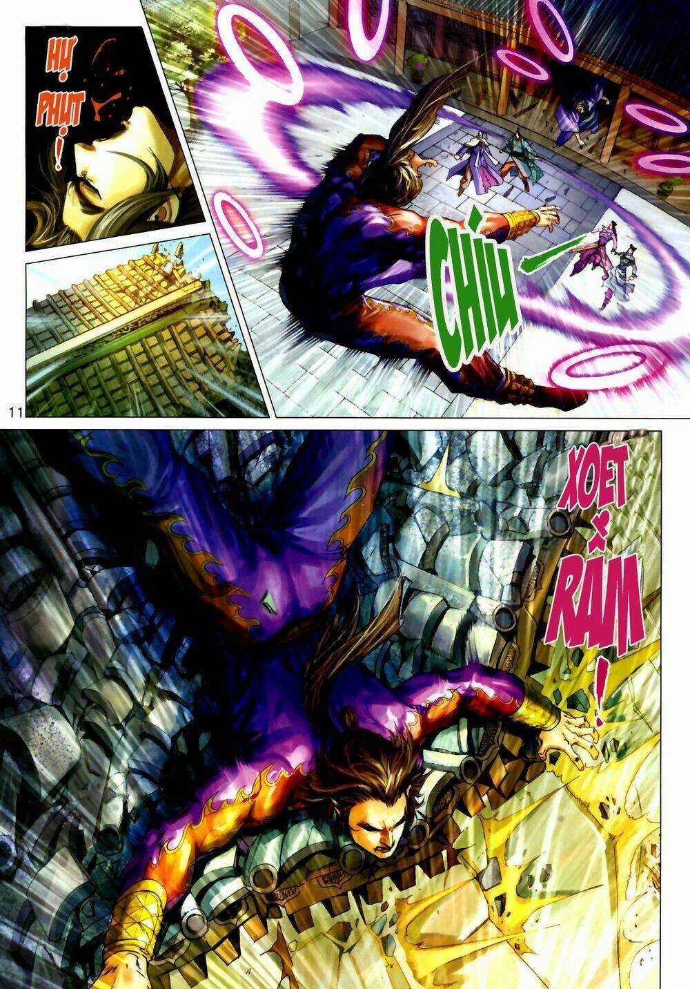 Thần Chưởng Long Kiếm Phi Chapter 10 trang 10