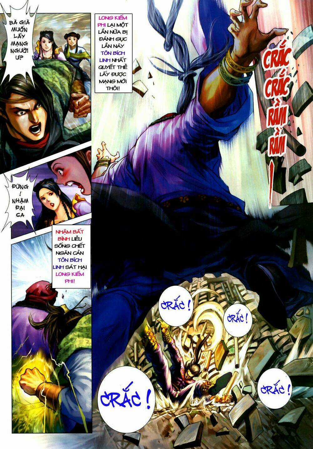 Thần Chưởng Long Kiếm Phi Chapter 10 trang 11