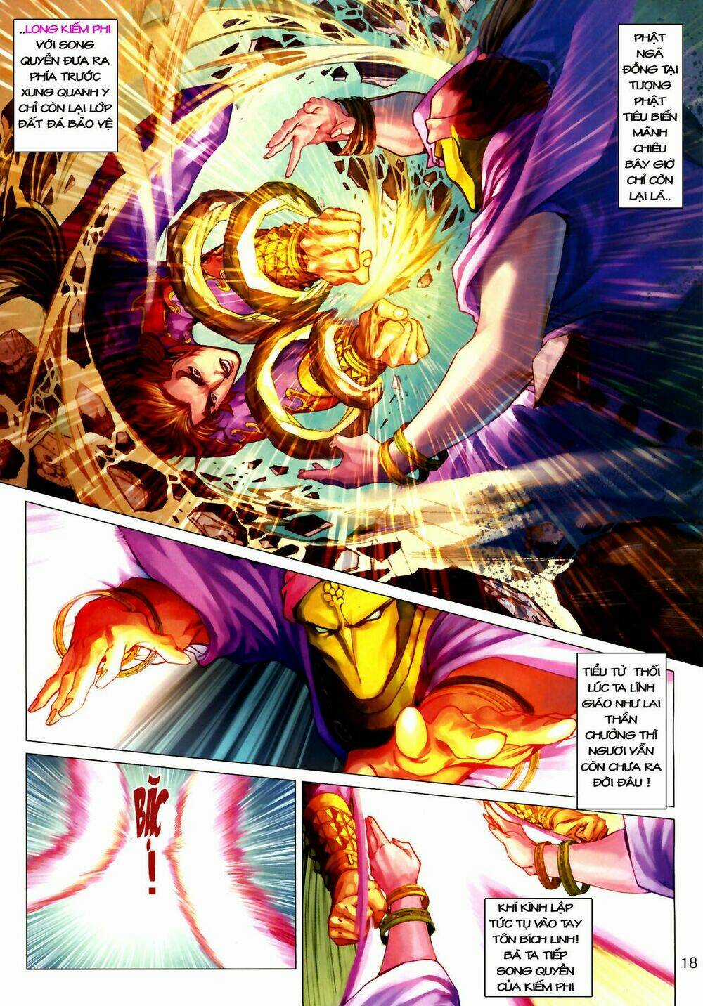 Thần Chưởng Long Kiếm Phi Chapter 10 trang 17