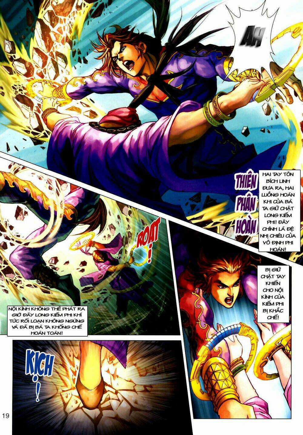 Thần Chưởng Long Kiếm Phi Chapter 10 trang 18