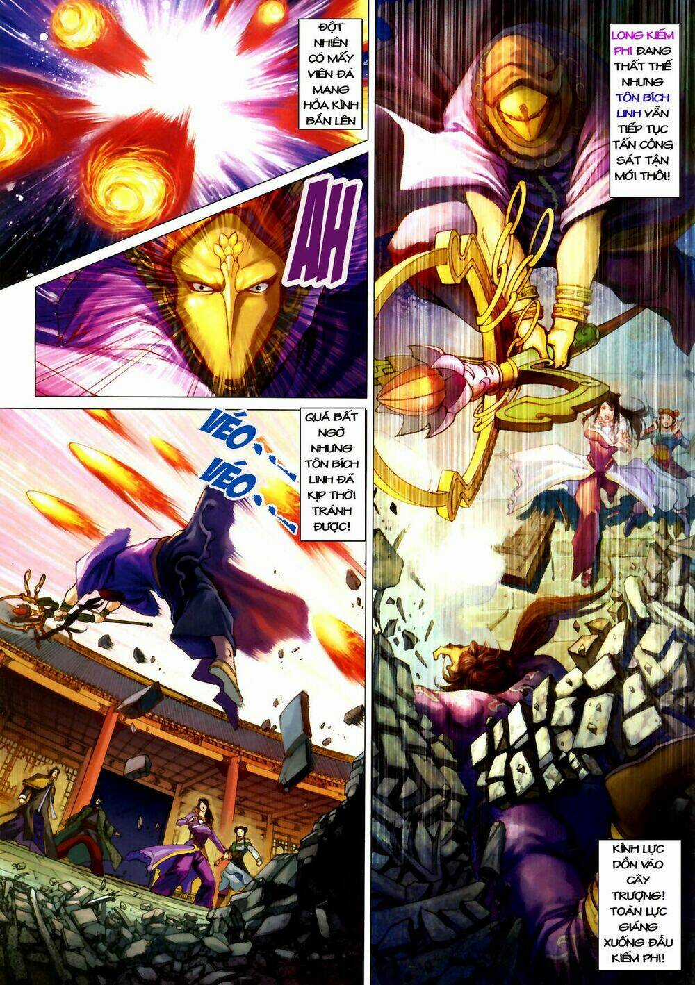 Thần Chưởng Long Kiếm Phi Chapter 10 trang 2