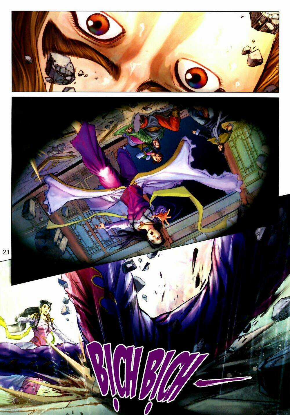 Thần Chưởng Long Kiếm Phi Chapter 10 trang 20