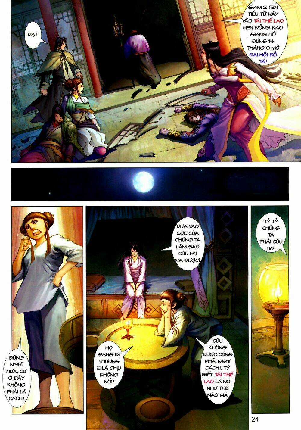 Thần Chưởng Long Kiếm Phi Chapter 10 trang 23