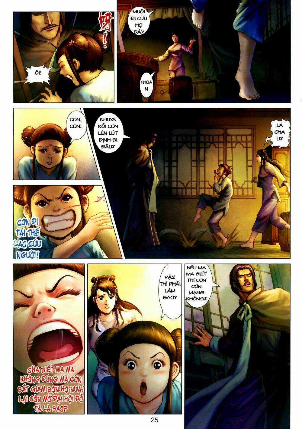 Thần Chưởng Long Kiếm Phi Chapter 10 trang 24