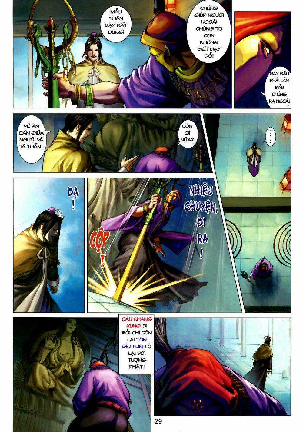 Thần Chưởng Long Kiếm Phi Chapter 10 trang 28