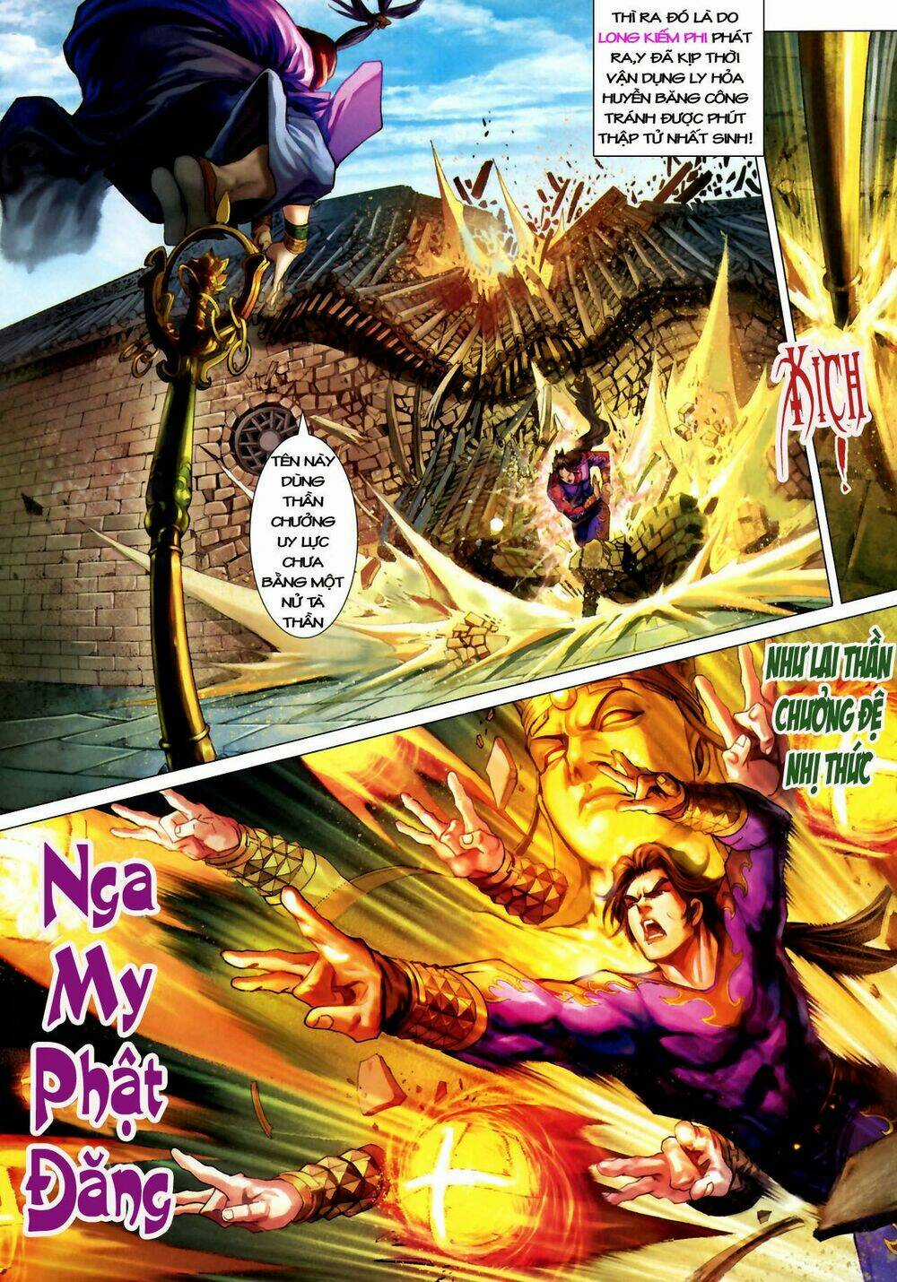 Thần Chưởng Long Kiếm Phi Chapter 10 trang 3