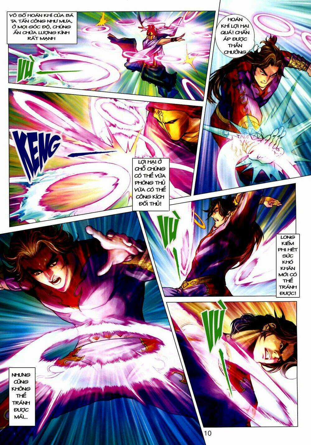 Thần Chưởng Long Kiếm Phi Chapter 10 trang 8