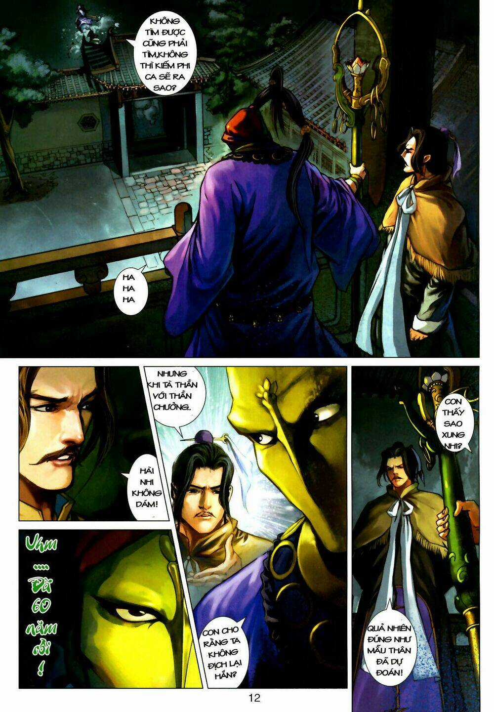 Thần Chưởng Long Kiếm Phi Chapter 11 trang 12