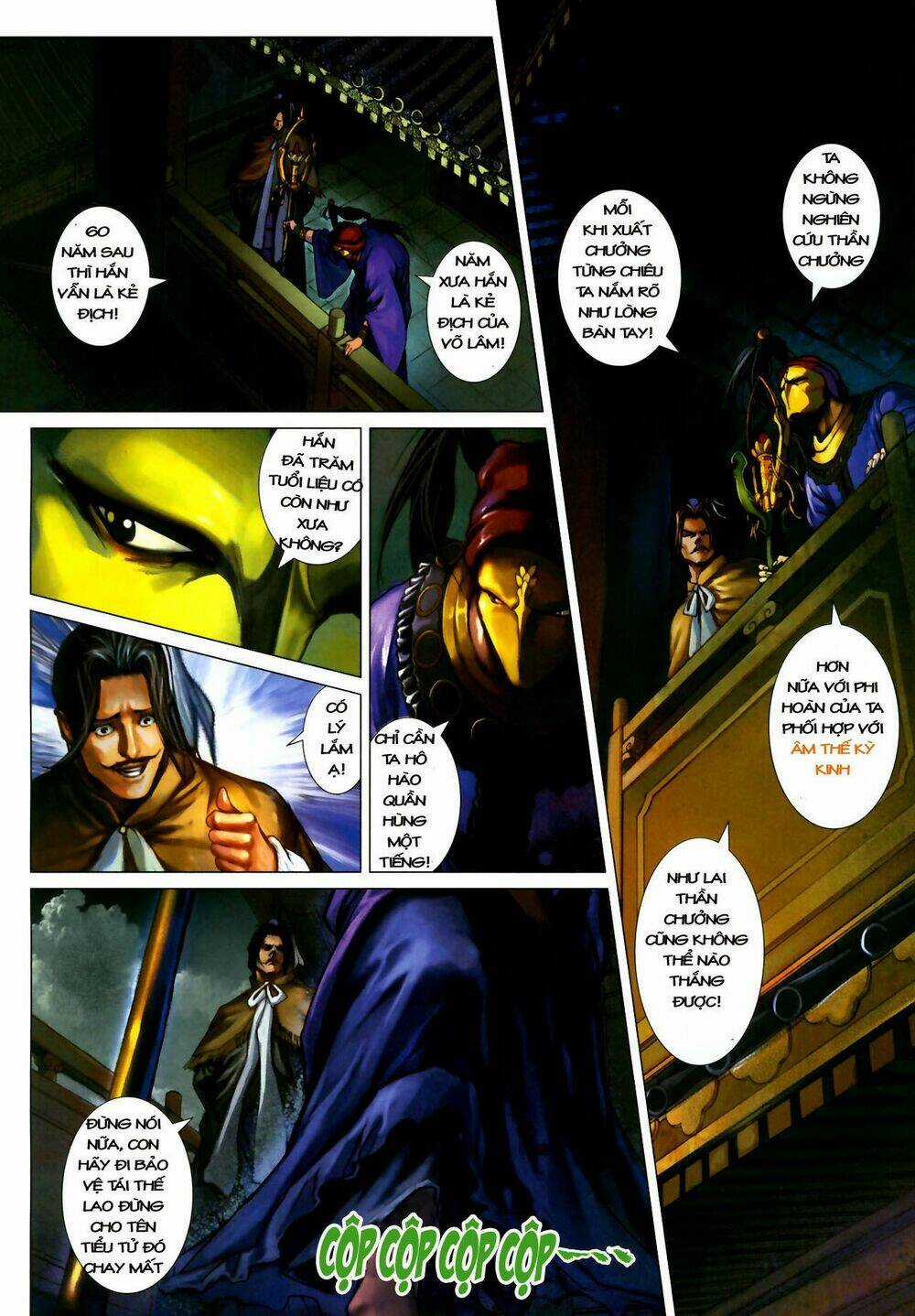 Thần Chưởng Long Kiếm Phi Chapter 11 trang 13