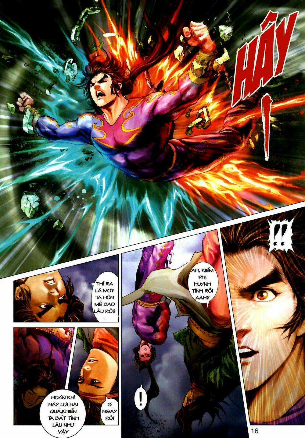 Thần Chưởng Long Kiếm Phi Chapter 11 trang 16