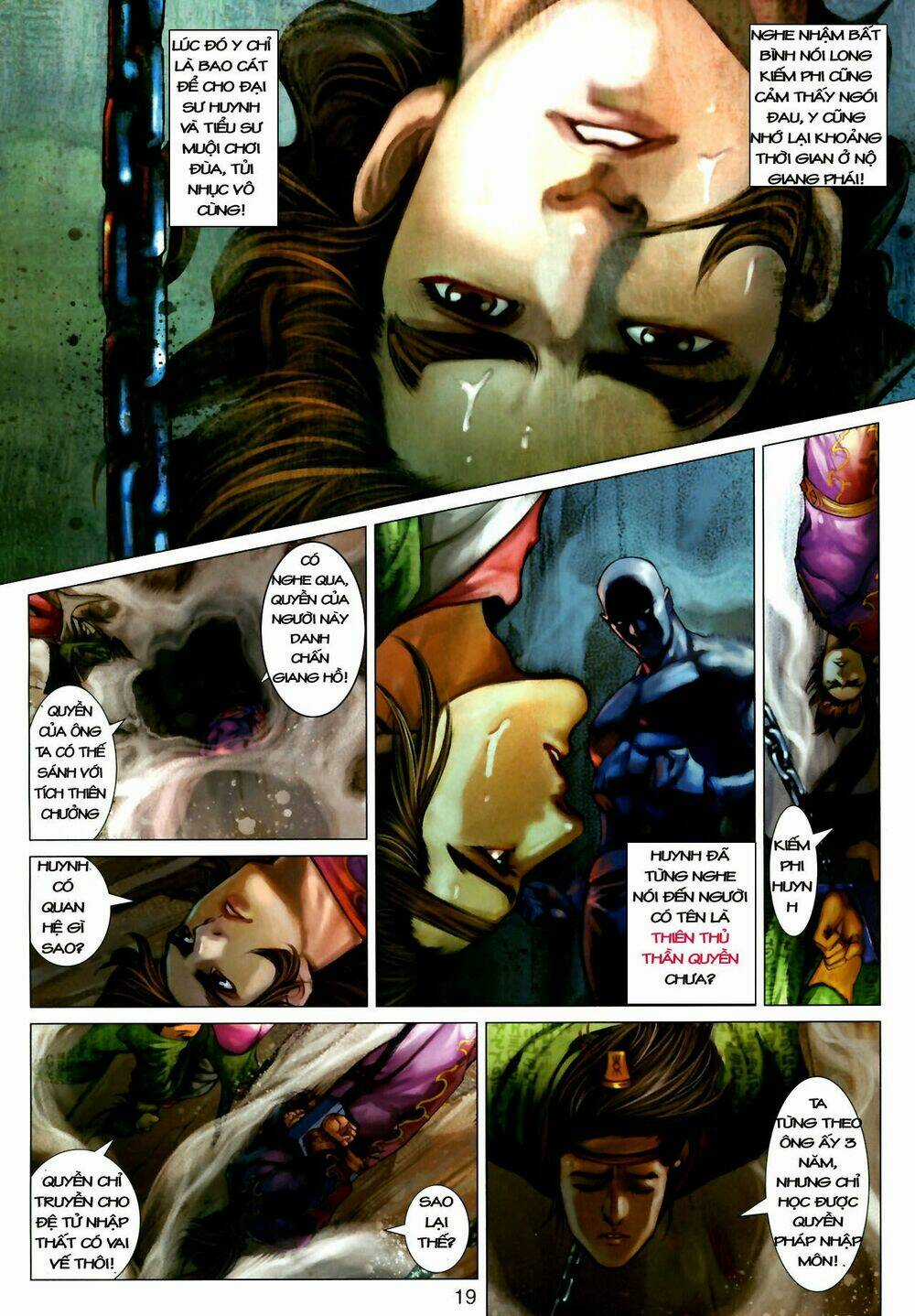 Thần Chưởng Long Kiếm Phi Chapter 11 trang 19