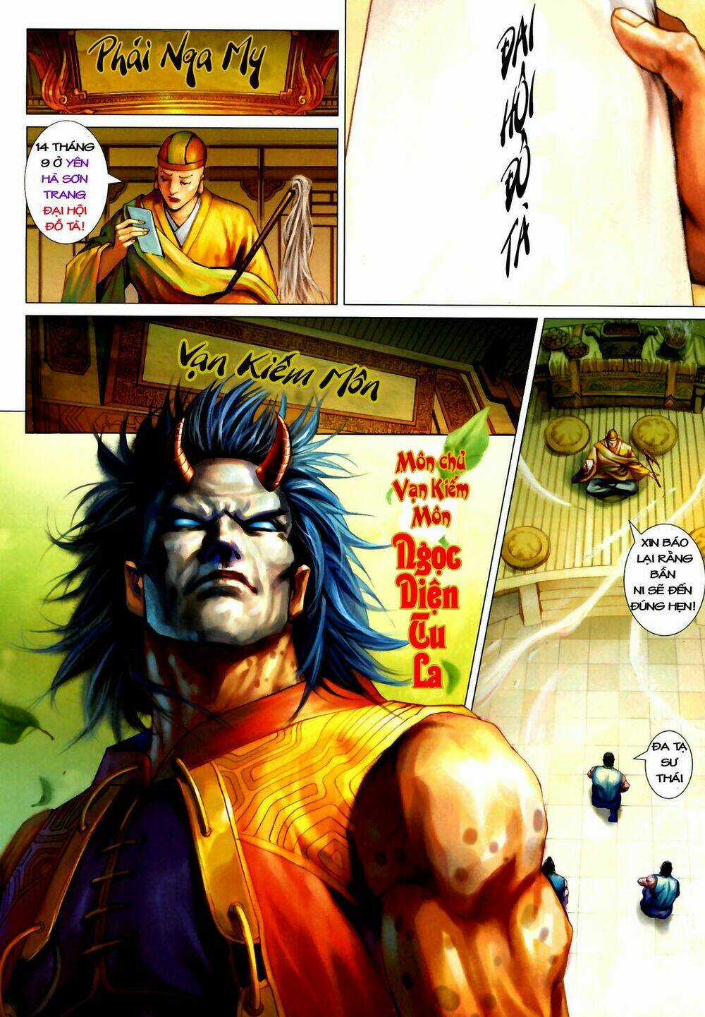 Thần Chưởng Long Kiếm Phi Chapter 11 trang 2