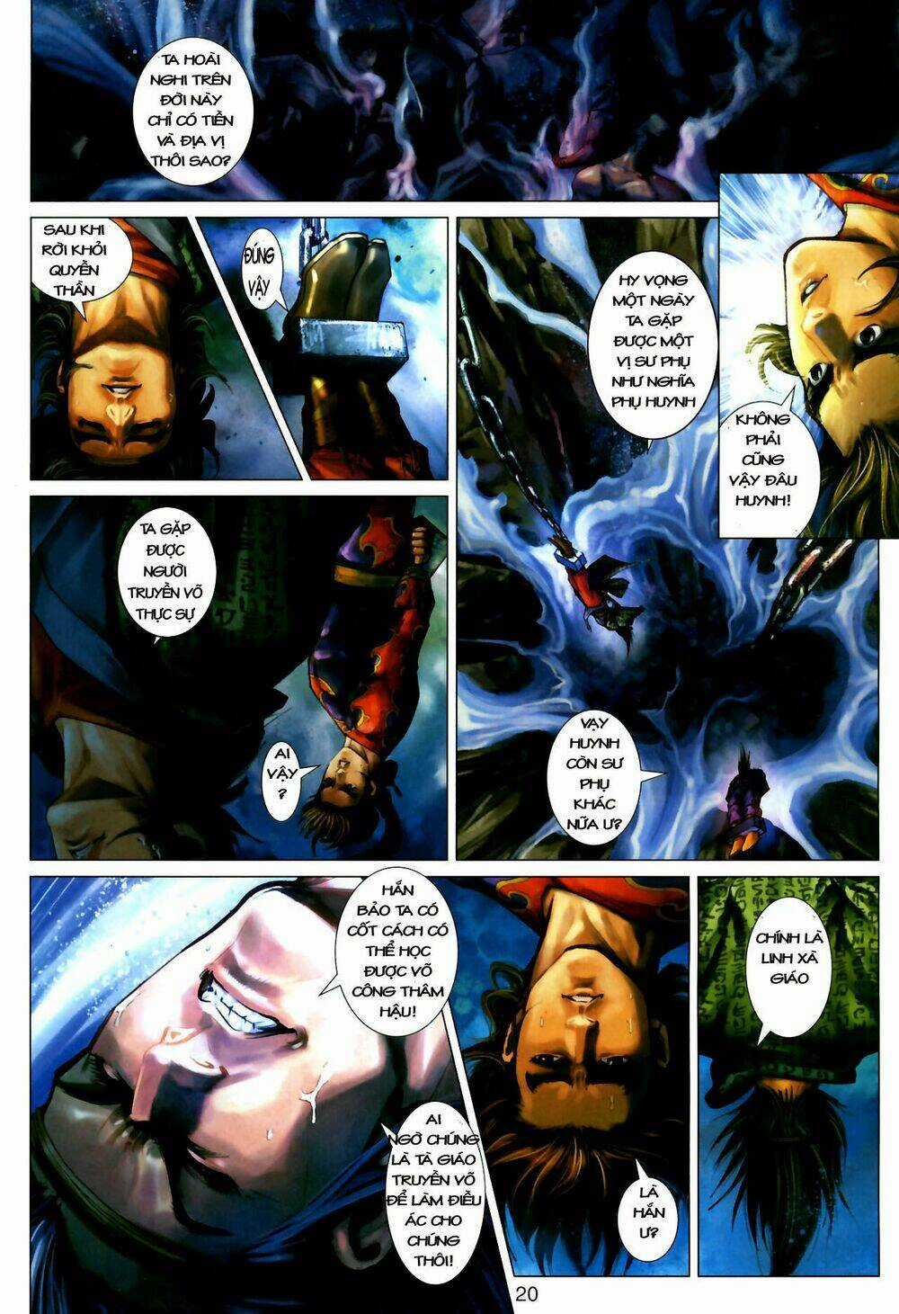 Thần Chưởng Long Kiếm Phi Chapter 11 trang 20