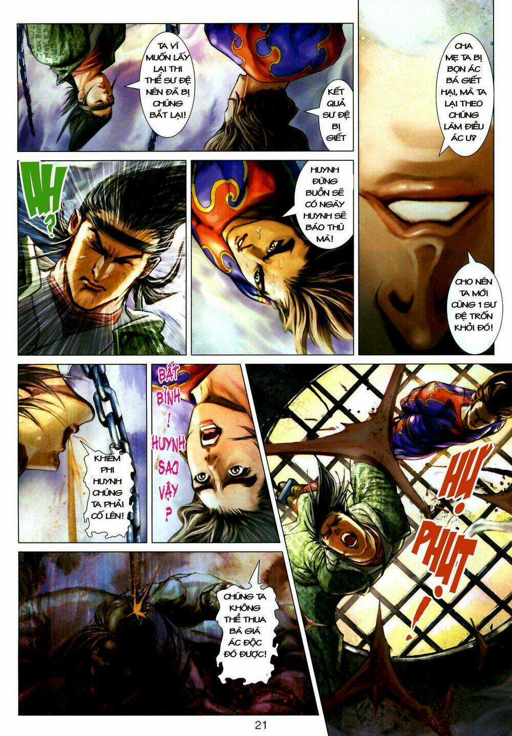 Thần Chưởng Long Kiếm Phi Chapter 11 trang 21