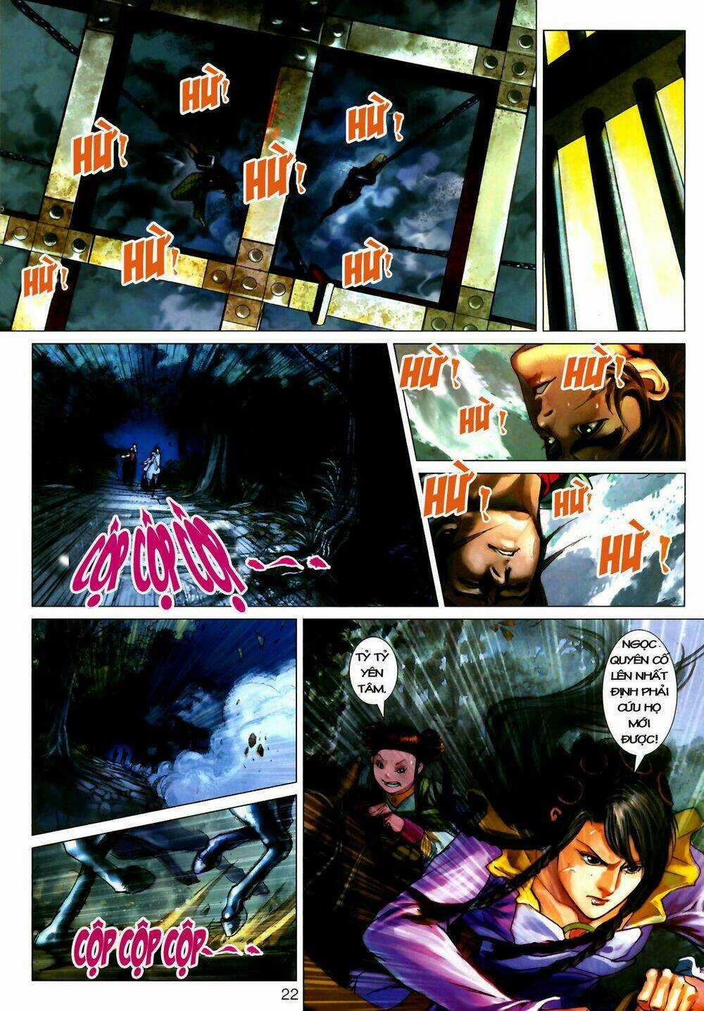 Thần Chưởng Long Kiếm Phi Chapter 11 trang 22